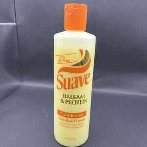 1980s Suave Balsam & Protein Conditioner Extra Body 100% Oil Free 16oz